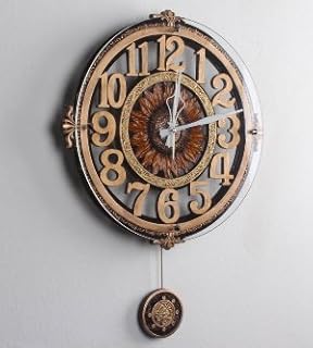 Kishima デッサン ウォールクロック Brown KH-60812 Kishima デッサン ウォールクロック Brown KH-60812